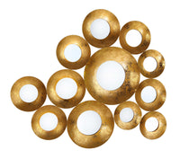 Dinah Gold Mirror - Luxury Living Collection
