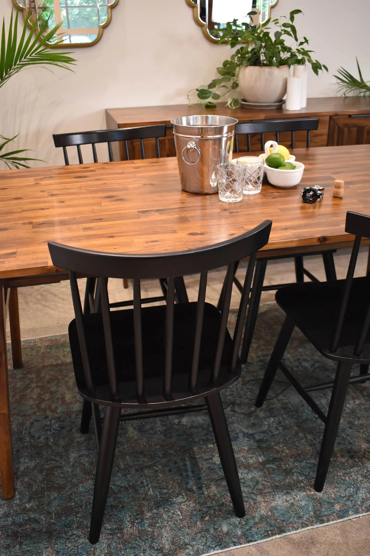 Arvada Black Dining Chair