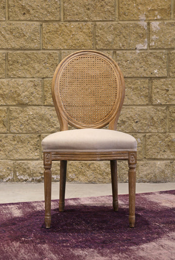 Belinda Antique Linen Dining Chair (Set of 2)