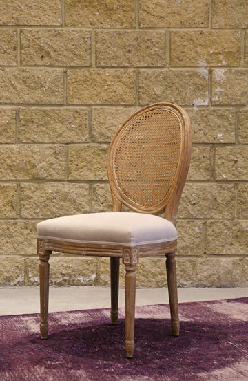 Belinda Antique Linen Dining Chair (Set of 2)