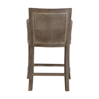 Ennis Dark Grey & Antique Bronze Counter Chair