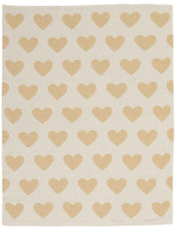 Ellerie 30" x 40" Gold Throw Blanket - Elegance Collection