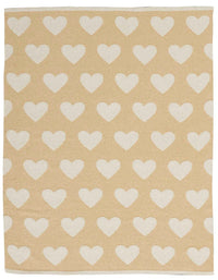 Ellerie 30" x 40" Gold Throw Blanket - Elegance Collection