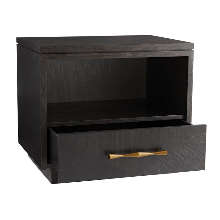 Lailah 28" Ebony Nightstand (Set of 2)