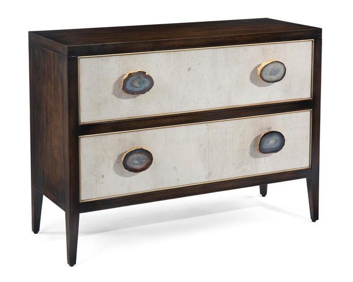 Saffron Two-Drawer Chest - Luxury Living Collection
