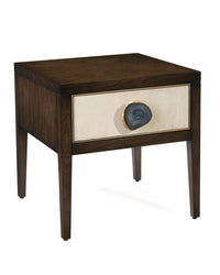 Saffron Single-Drawer Side Table - Luxury Living Collection