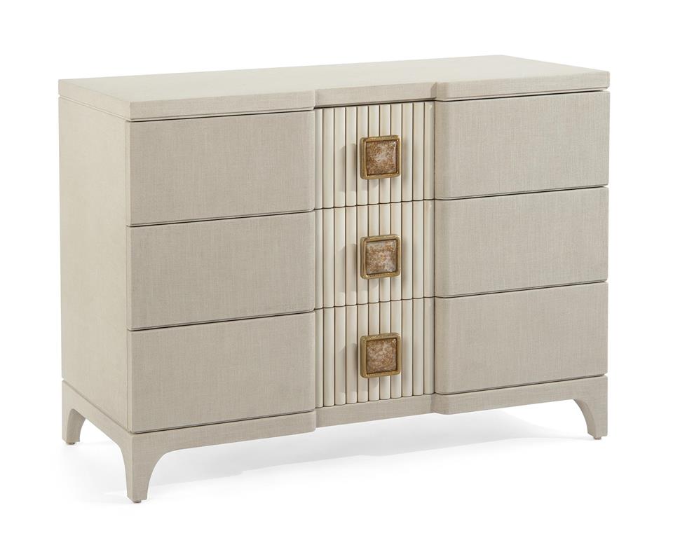Ambria Three-Drawer Chest - Luxury Living Collection