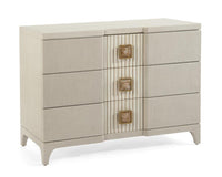 Ambria Three-Drawer Chest - Luxury Living Collection