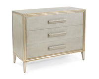 Wilda Three-Drawer Chest - Luxury Living Collection