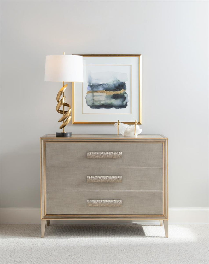 Wilda Three-Drawer Chest - Luxury Living Collection