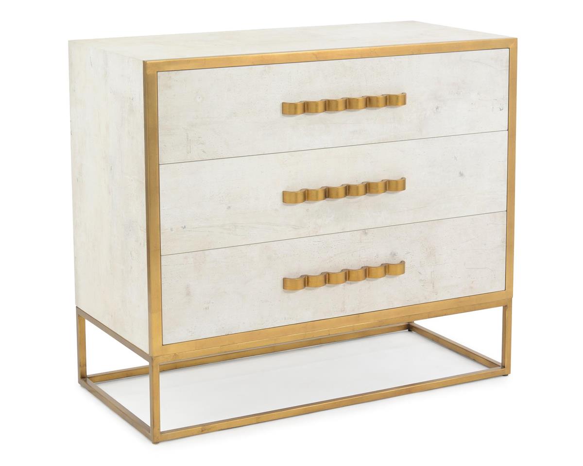 Porter Three-Drawer Chest of Drawers - Luxury Living Collection