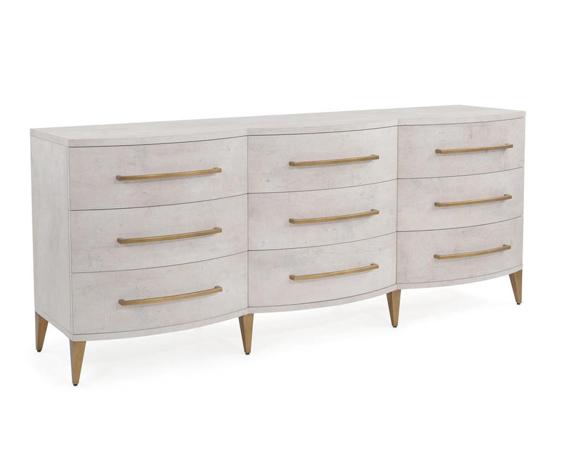 Tilda Nine-Drawer Chest of Drawers - Luxury Living Collection
