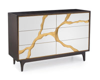 Mayan Six-Drawer Chest of Drawers - Luxury Living Collection