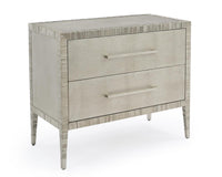 Taya Silver Nightstand - Luxury Living Collection