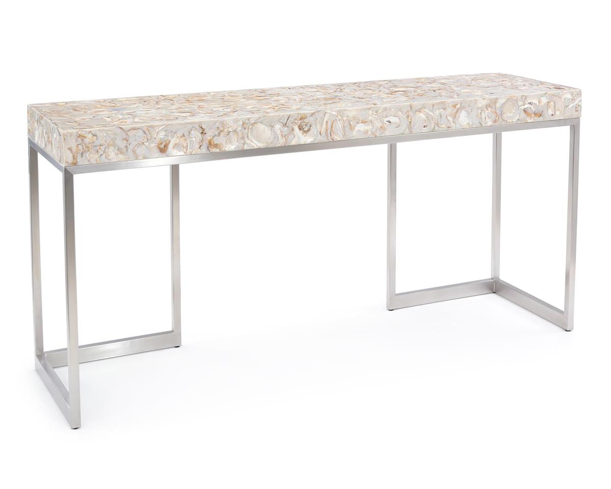 Idina Shell Console Table - Luxury Living Collection