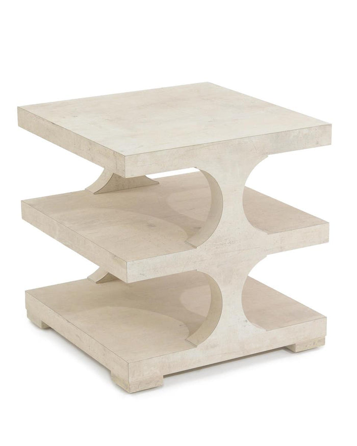 Lotus Three-Tier End Table - Luxury Living Collection