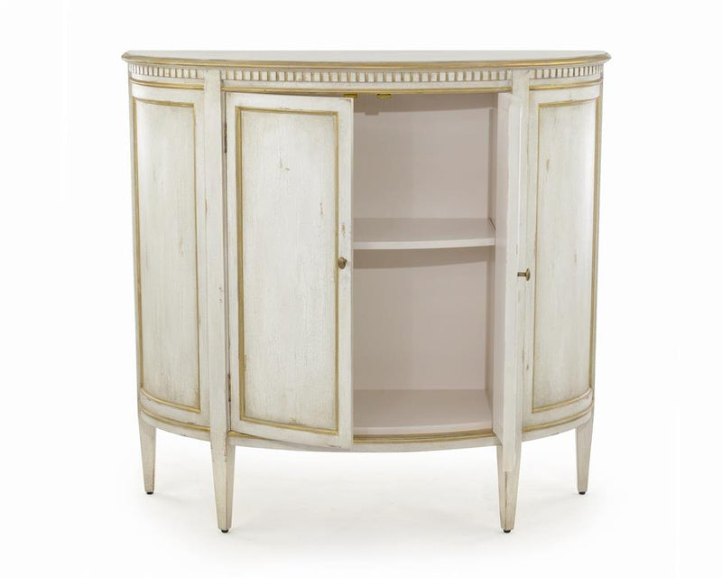 Karys Demilune Cabinet - Luxury Living Collection