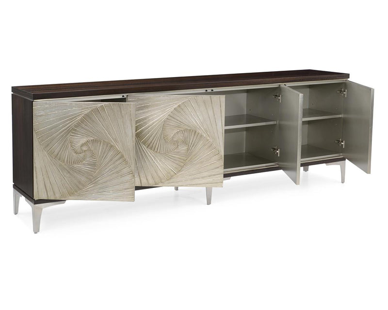 Riya Four-Door Cabinet - Luxury Living Collection