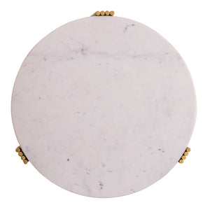 Evada Marble Side Table - Luxury Living Collection