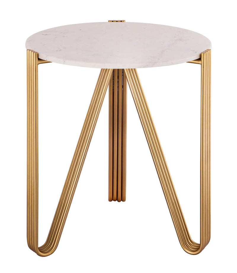 Evada Marble Side Table - Luxury Living Collection