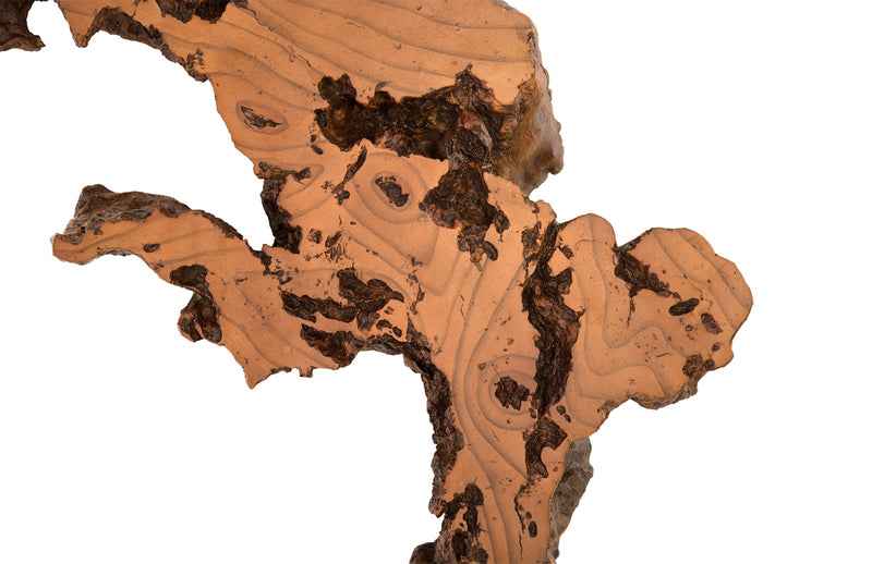 Faux Bois Wood Root Wall Sculpture