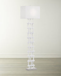 Kylin White Floor Lamp - Luxury Living Collection