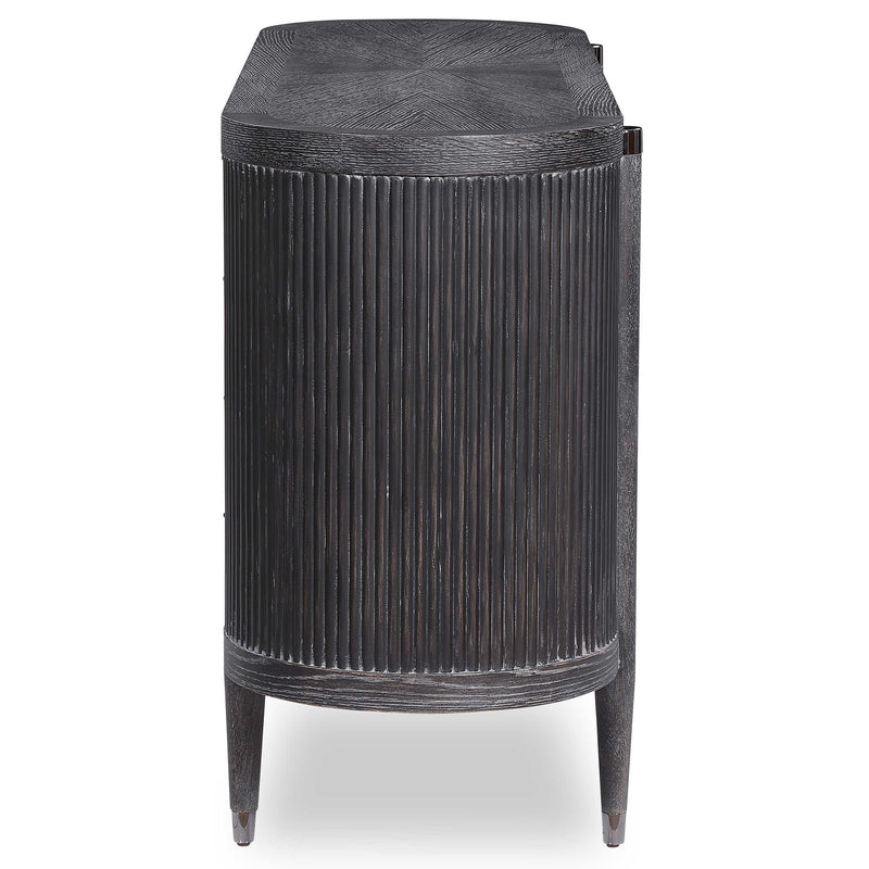 Foziya Black Ceruse Cabinet