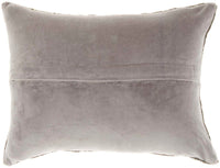 Fien Pewter 10" x 14" Throw Pillow - Elegance Collection