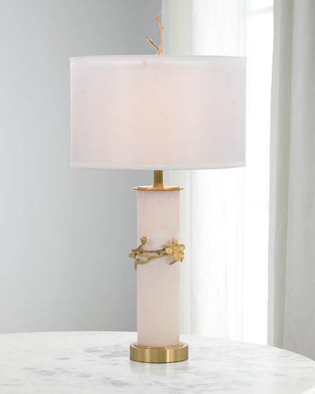 Lake Flowering Quince Table Lamp - Luxury Living Collection