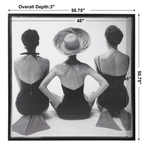 Lucian Swimwear 1959 Framed Print
