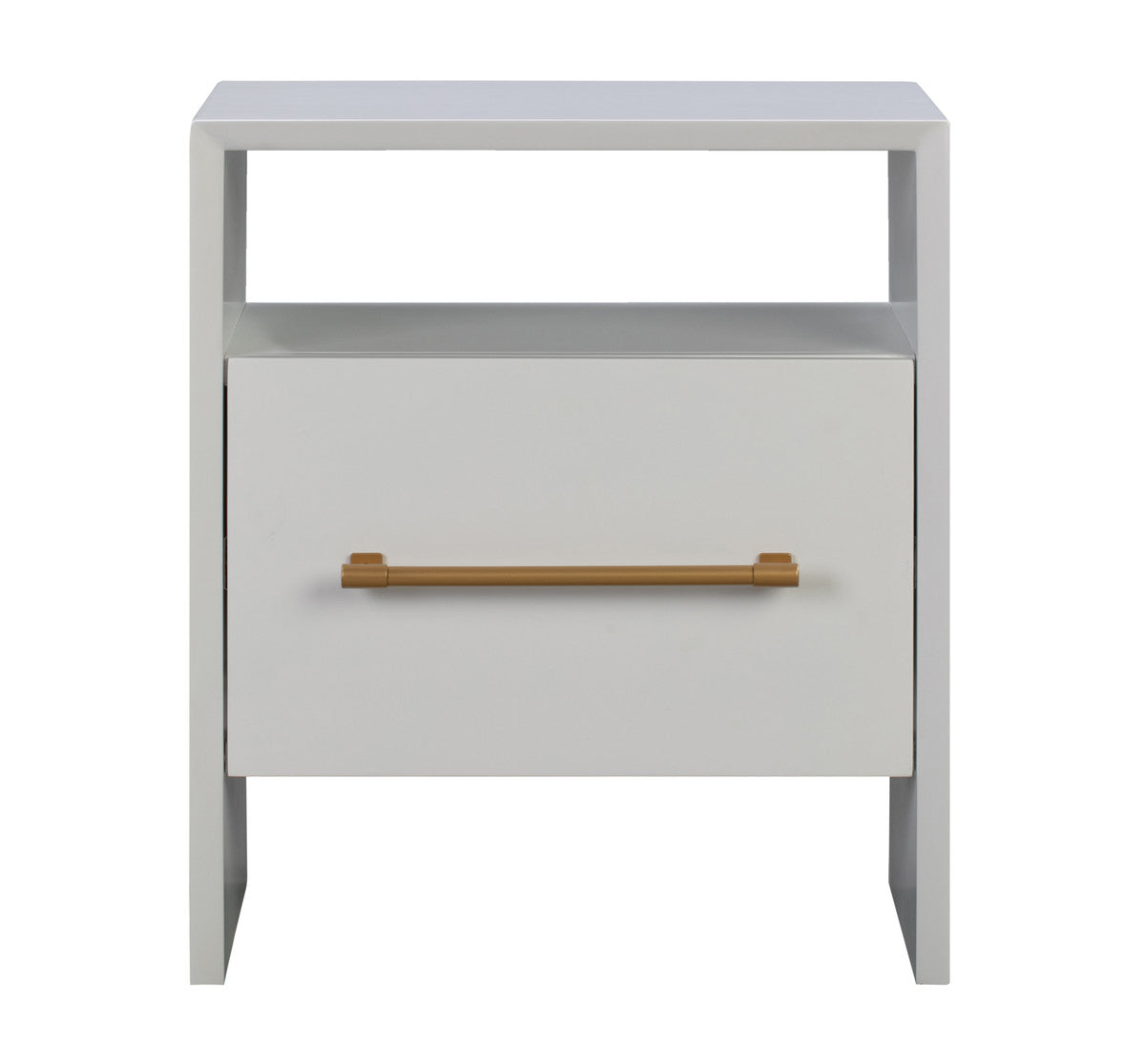 Fiorella White Nightstand - Luxury Living Collection