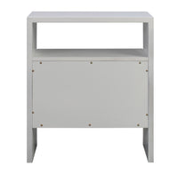 Fiorella White Nightstand - Luxury Living Collection