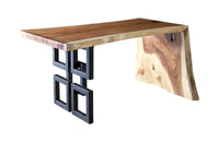 Waterfall 59” Natural Links Desk