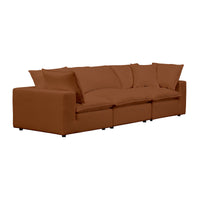 Carlie Rust Modular Sofa - Luxury Living Collection