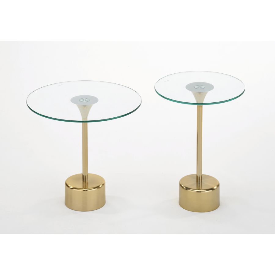Addilynn Gold Accent Tables (Set of 2)