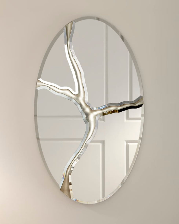 Primrose Silver Mirror - Luxury Living Collection