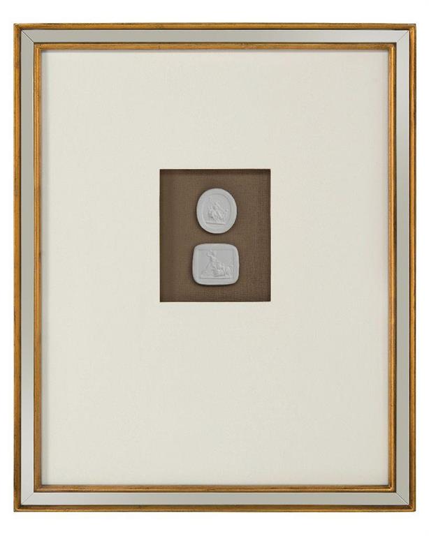 Moira Mahogany Intaglio Wall Art - Luxury Living Collection