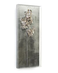 Dionne Silver Orchid Shadow Box - Luxury Living Collection