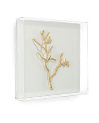 Zhuri Gold Branches Shadow Box - Luxury Living Collection