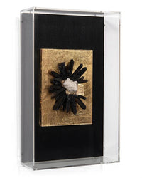 Neve Black Calcite Shadowbox - Luxury Living Collection