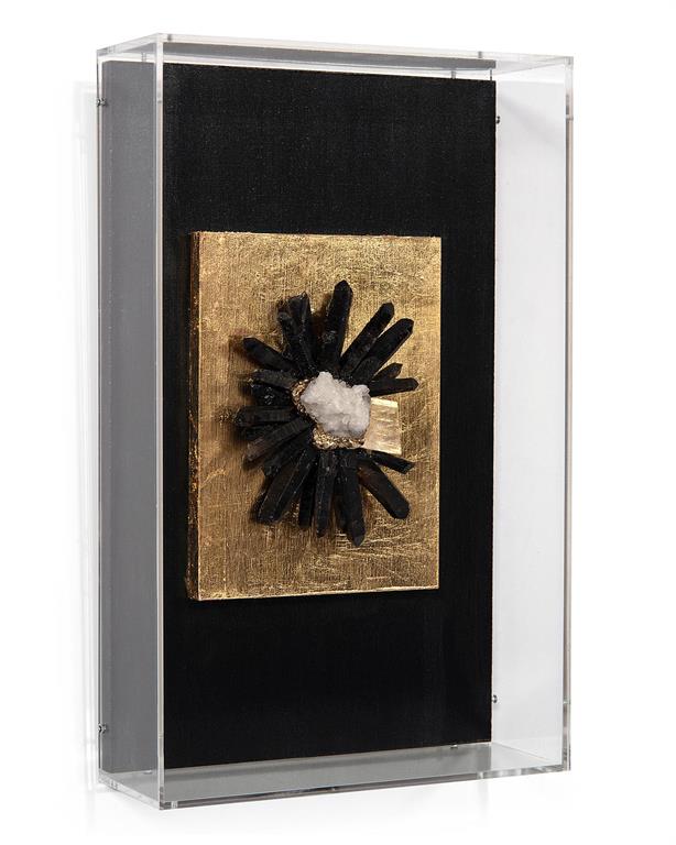 Neve Black Calcite Shadowbox - Luxury Living Collection