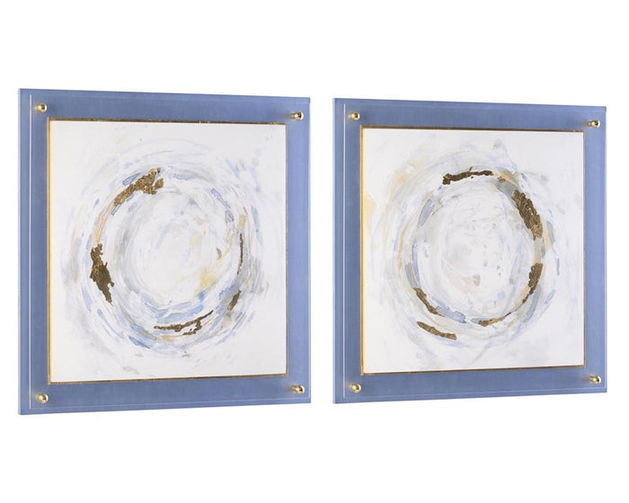 Larissa Halcyon Whirl Paintings - Luxury Living Collection