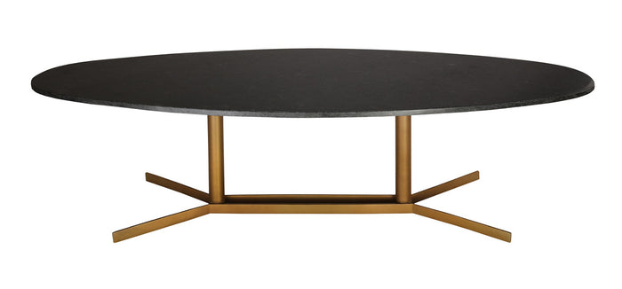 Golda Black Marble Coffee Table - Luxury Living Collection