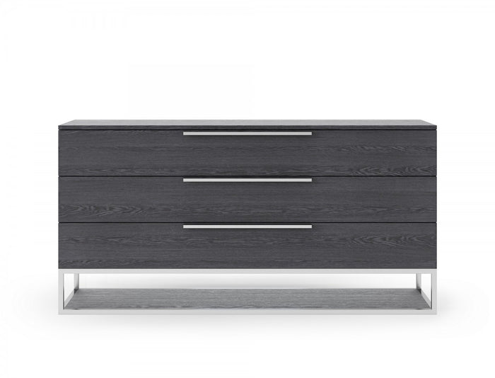 Bina Contemporary Grey Elm Dresser
