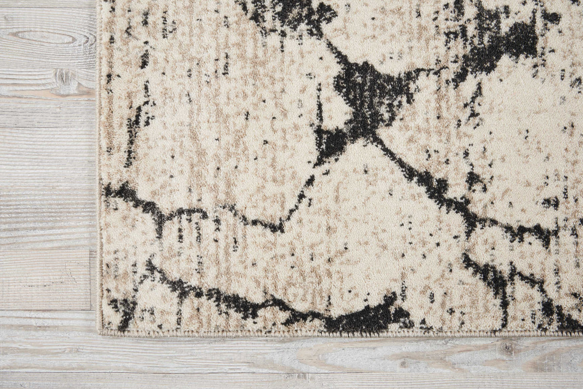 Maxwell Ivory/Grey Rug - Elegance Collection