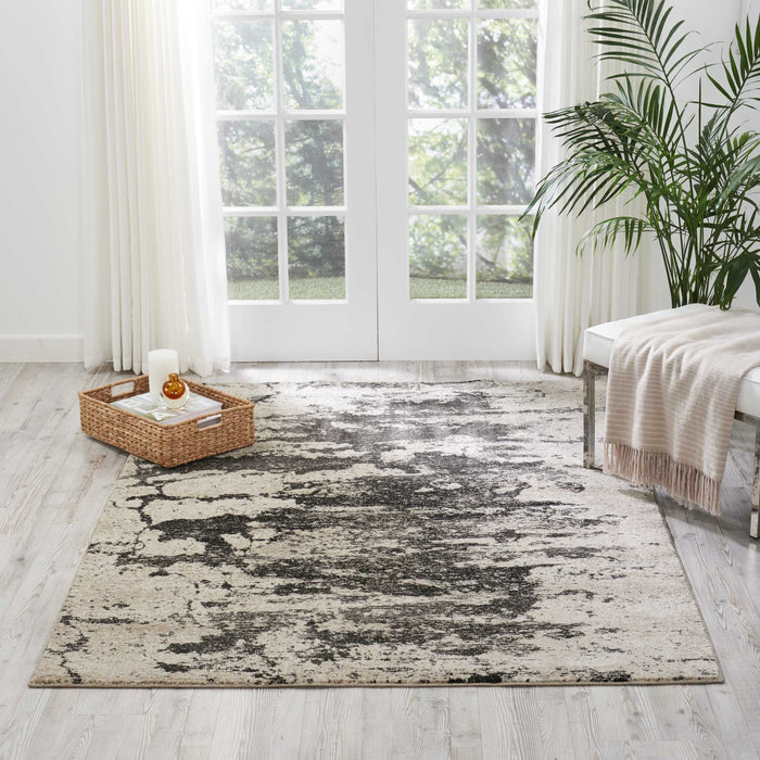 Maxwell Ivory/Grey Rug - Elegance Collection
