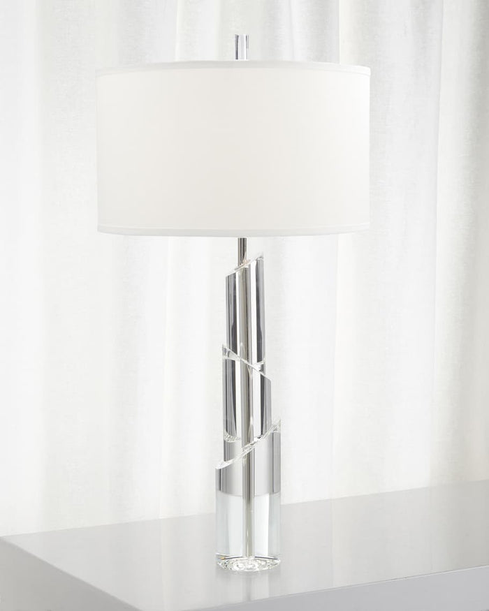 Koko Solid Crystal Table Lamp - Luxury Living Collection