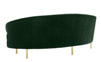 Vera Green Velvet Sofa - Luxury Living Collection