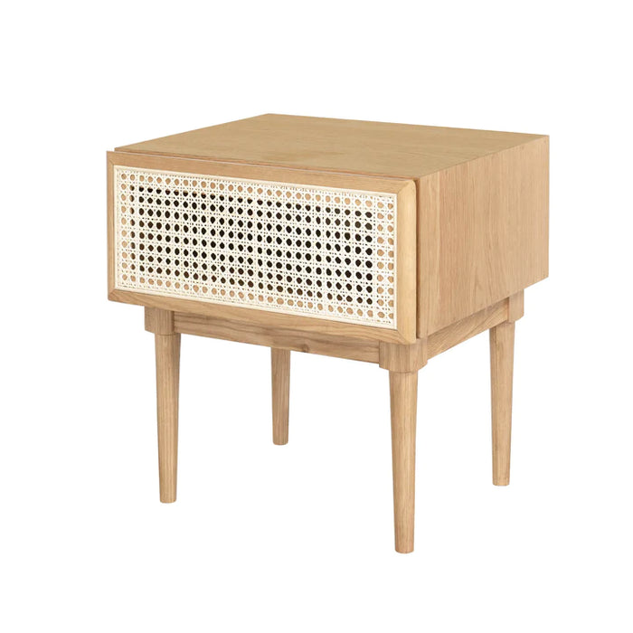 Cane Natural Side Table