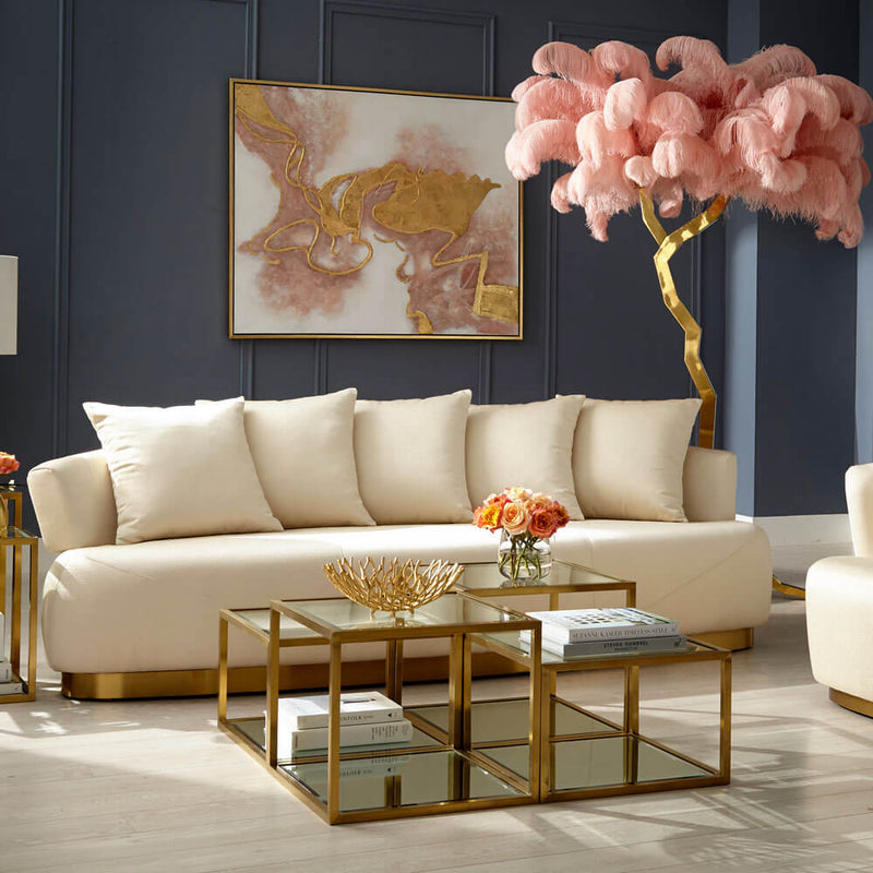 Dalton Gold Coffee Table